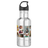 Bouteille D'eau 18 Photo Collage Cute Family Love Memory (Devant)