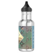 Bouteille D'eau 18e anniversaire du Mariage couleur Acquamarine (Droite)