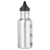 Bouteille d'eau 18oz Sans BPA faite sur commande (Gauche)