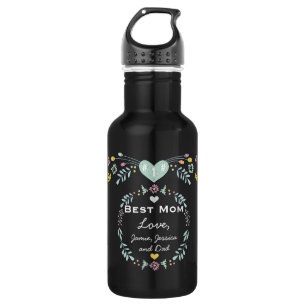 Bouteille D'eau # 1 Meilleure mère Keepsaké personnalisé