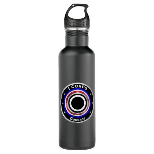 Bouteille D'eau 1er Commandement du soutien du Corps (Devant)