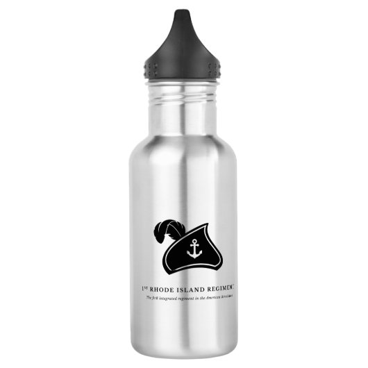 Bouteille d'eau — 1er régiment de Rhode Island (Gauche)