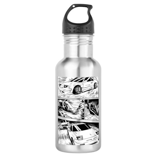 Bouteille D'eau 240sx manga (Devant)