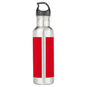 Bouteille d'eau 24 oz - Bourbon Legend Ovals on Re (Dos)