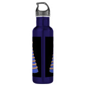 Bouteille d'eau (24 oz) - Bouteille d'eau en acier (Dos)