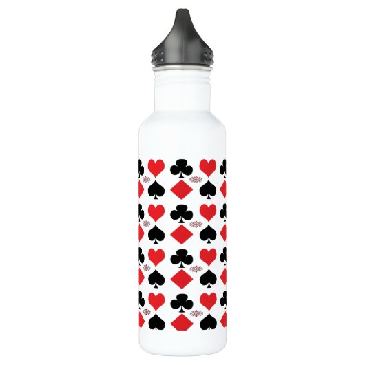 Bouteille D'eau 24 oz Cartes de Jeu 4 As (Gauche)