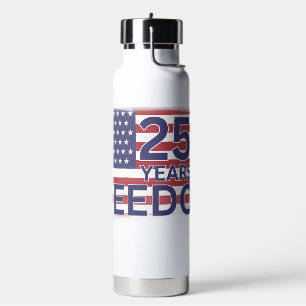 Bouteille D'eau 250 Ans de Liberté Célébration de l'indépendance d