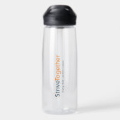 Bouteille D'eau 25oz CamelBak Eddy® Bottle - Clear (Arrière)
