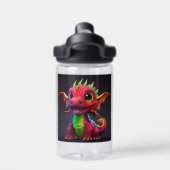 Bouteille D'eau 2 Baby Dragon Ajouter le nom de l'enfant mignon (Salle de sport)