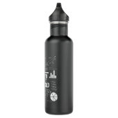 Bouteille D'eau 37 ans Enseignant des mathématiques Anniversaires (Droite)