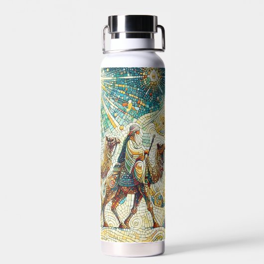 Bouteille D'eau 3 hommes sages (Arrière)