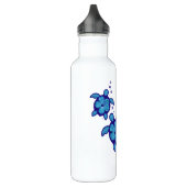 Bouteille D'eau 3 tortues bleues de Honu (Gauche)