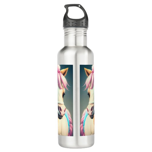 Bouteille D'eau 3D Spirit Pony 1 (Dos)