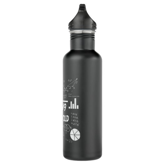 Bouteille D'eau 43 ans Enseignant des mathématiques Anniversaires (Droite)