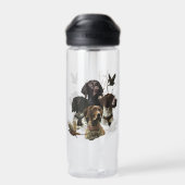 Bouteille D'eau 4 Couleurs de pointeur germanophones (Arrière)