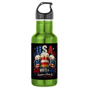 Bouteille D'eau 4 juillet amérique 250ème