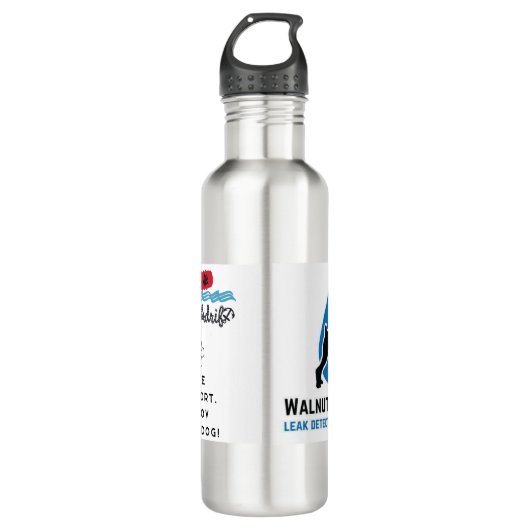 Bouteille D'eau 4 Paws Adrift & Walnut Grove K9s Water Bottle (Devant)
