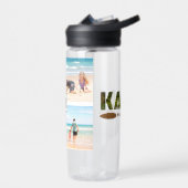 Bouteille D'eau 4 Photo Collage Monogram Kauai Hawaii Surfboard (Gauche)