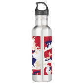 Bouteille D'eau 4th of July, Independence day, Camouflage Beige (Dos)