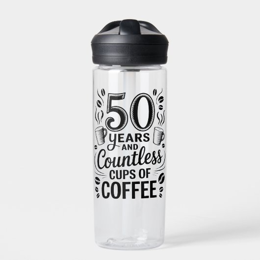 Bouteille D'eau 50 ans et d'innombrables tasses de café (Extérieur)