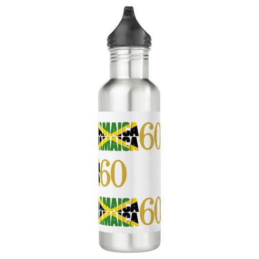 Bouteille D'eau 60e anniversaire de la JAMAICA (Droite)