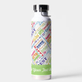 Bouteille D'eau 60e fête d'anniversaire cadeaux personnalisés (Gauche)