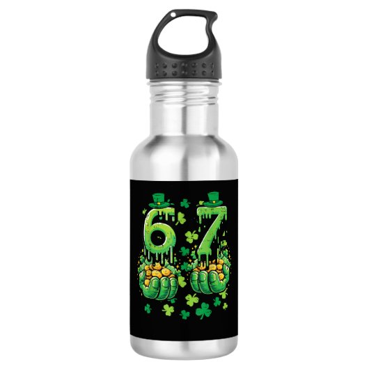 Bouteille D'eau 6 7 Jour de la Saint-Patrick (Devant)