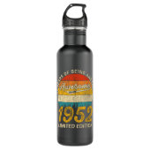 Bouteille D'eau 73 ans 1952 Retro Awesome 73e anniversaire Cadeau (Devant)