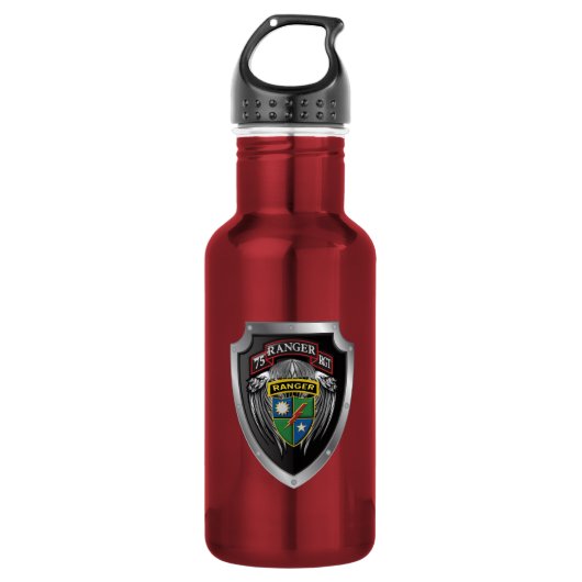 Bouteille D'eau 75e régiment de rangers   (Devant)