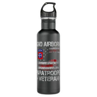 Bouteille D'eau 82e Vete, T-shirt Vétérinaire du parachutiste aéro