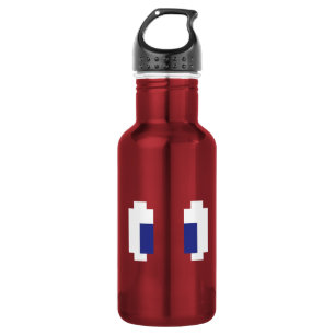 Bouteille D'eau 8 bits Pixel Manga Eyes