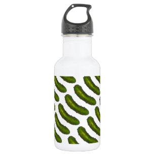 Bouteille d'eau à collet vert