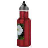 Bouteille d'eau à fleur blanche (Droite)