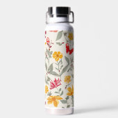 Bouteille d'eau à fleurs (22 oz) (Arrière)