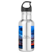 Bouteille d'eau à l'allumage des lumières (Devant)