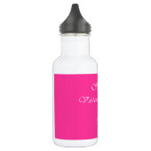 Bouteille D'eau À ma femme le jour de la Saint-Valentin. (Gauche)