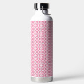 Bouteille d'eau à motif de cercle rose (Droite)