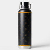 Bouteille d'eau à motif de logo Shine (Plage)