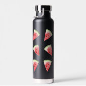 Bouteille d'eau à motif de tranche de pastèque (Plage)