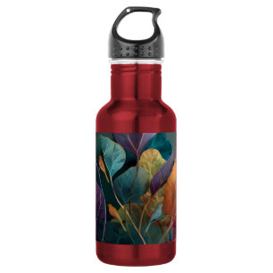 Bouteille d'eau à motif oiseaux et botanique Orang