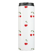 Bouteille d'eau à motifs de cerisier moderne rusti (Dos)