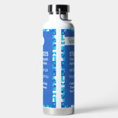 Bouteille d'eau AAST 2025 STAW (Droite)