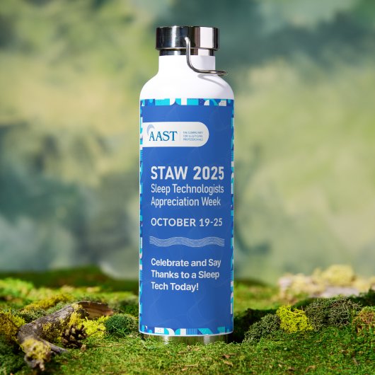 Bouteille d'eau AAST 2025 STAW (Extérieur (pivotée))