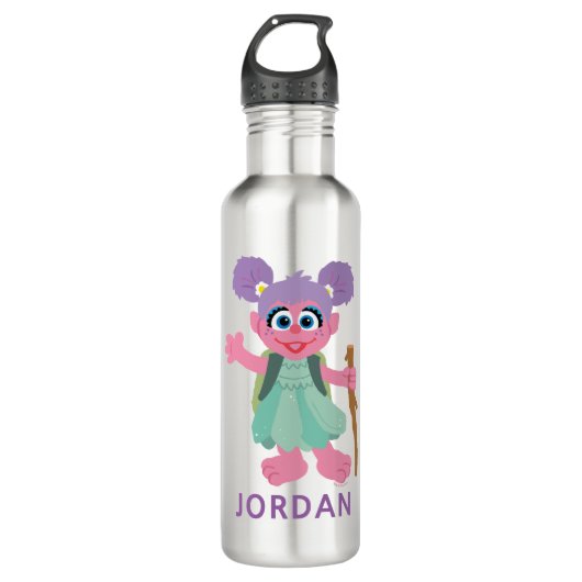 Bouteille D'eau Abby Cadabby Randonnée | Ajouter Votre Nom (Devant)