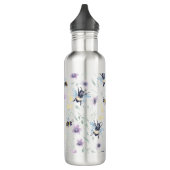 Bouteille D'eau Abeille aquarelle Motif (Gauche)