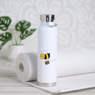 Bouteille D'eau Abeille des Affaires, Abeille Fatiguée et Stressée