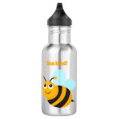 Bouteille D'eau Abeille en acier inoxydable (Droite)