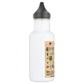Bouteille D'eau Abeille Insecte Bug Wasp Nature Peinture des abeil (Gauche)