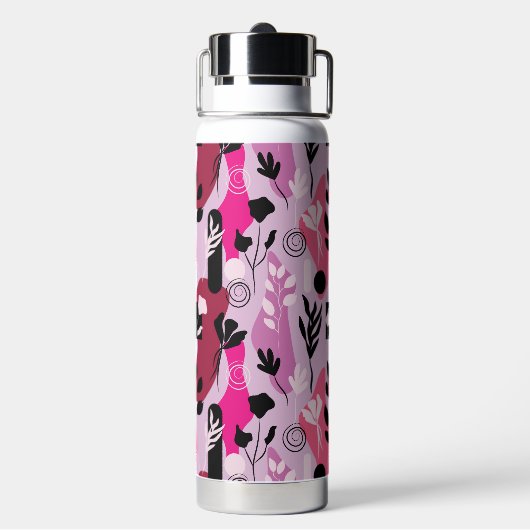 Bouteille D'eau Abstract Botanics (Arrière)