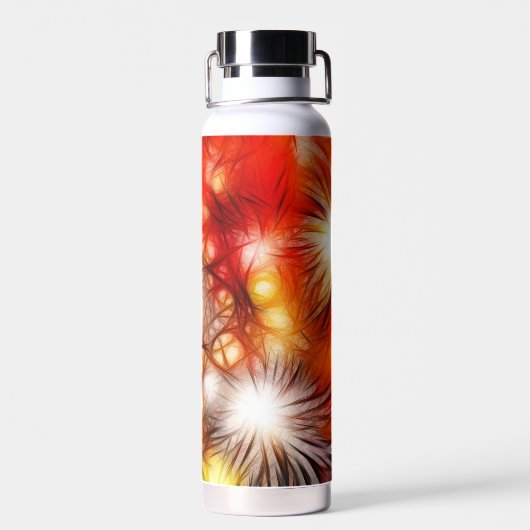 Bouteille D'eau Abstract Fireworks Stars Background-34944 (Arrière)